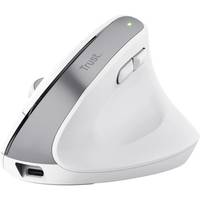 Мышь компьютерная безпроводная Trust Bayo Multidevice Ergonomic White 25399_TRUST белая
