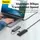 HUB адаптер Baseus Lite Series 4-Port USB-A HUB Adapter (USB-A to USB 3.0*4/1Type-C)  |2m, 3A, 500MB/s|