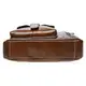 Мужская кожаная сумка через плечо Borsa Leather K15027-brown