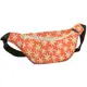 Сумка на пояс бананка Bumbag Ромашка на морковном фоне 27x16 см (BB_21M010_SBR)