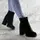 Ботильоны женские Fashion Spy 2463 40 размер 25,5 см Черный
