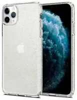 Силиконовый чехол для iPhone 11 Pro Max - Glitter с блестками, Прозрачный
