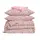 Евро постель фланель с простыней на резинке PASTEL LEOPARD