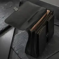 Мужской деловой портфель Tony Perotti натуральная кожа Italico 8013/42 (90379) Черный