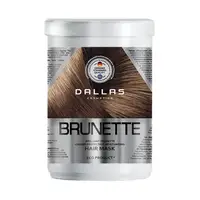 Маска зволожуюча для захисту кольору темного волосся 1000 мл Brilliant Brunette Dallas 723277