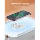 Удлинитель сетевой LDNIO Management Power Strip Box SN5310W |15W Qi/1Type-C/2USB, QC/PD, 5 Sockets, 30W/10A|