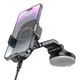 Держатель Borofone Rusher infrared wireless fast charging car holder BH206 (center console) |15W, 4.5-7"|