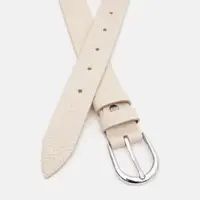 Жіночий ремінь шкіряний Borsa Leather 100v1genw93-h.beige