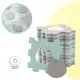 Коврик-пазл Kinderkraft Luno Shapes Mint, 30 элементов (KPLUSH00MIN0000)