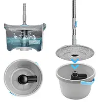Швабра з віджиманням Stenson Flat Mop MH-3366 135 см