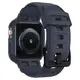 Чехол и ремешок Spigen для Apple Watch SE/6/5/4 (44/45 mm) Rugged Armor Pro 2 in 1, Charcoal Gray (ACS00819)