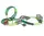 Детский автомобильный трек RC Toys, свет, 175 элементов. Green (140229)