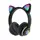Уценка. Беспроводные наушники "Cat", черные  - Повреждена упаковка