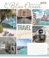 Зошит у клітку А5 1Вересня Travel design 766117 96 аркушів