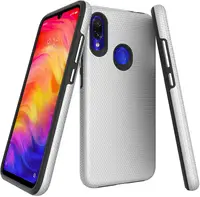 Чехол-накладка TOTO Triangle TPU+PC Case Xiaomi Redmi Note 7 Silver