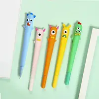 Набір ручок гелевих 0.5 мм BP5015 Little monster (5шт)