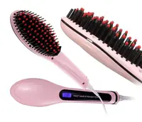 Гребінець-випрямляч Fast Hair HQT-906 з Led дисплеєм (5365)