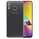 Силиконовый чехол для Samsung Galaxy M20 - Прозрачный (с заглушками)