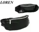 Поясная сумка из кожзаменителя Loren CWB01 black