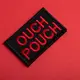 Набор шевронов 2 шт с липучкой Ouch Pouch 5x8 см красный вышитый патч шеврон нашивка