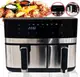 Аэрофритюрница двухкамерная DMS HF-10E Duo 2800 Вт 6/4 л