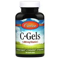 Витамины и минералы Carlson Labs C-Gels, 60 капсул