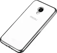 Чехол-накладка TOTO TPU case Electroplated Meizu M5s Grey