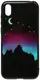 Чехол-накладка TOTO Night Light Print Glass Case Huawei Y5 2019 Young Moon