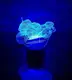 Сменная пластина для 3D светильников "Мотоцикл" 3DTOYSLAMP
