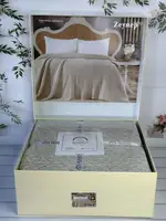 Zeynep bej в'язаний акріловий плед. Romeo Home Туреччина.