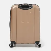 Чемодан средний 4 колеса Ricco Grande T1ABS550gold-L