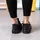 Кроссовки женские Fashion Patch 3545 41 размер 25,5 см Черный