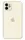 Чехол с закрытой камерой для iPhone 11 - Cиликоновый с микрофиброй, White (Full)