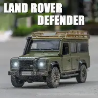 Модель авто Land Rover Defender 1:32. Металева машинка, інерційна машинка Ленд Ровер Дефендер