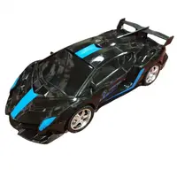 Машина на радіокеруванні lamborghini YF 668-49 A акумулятор 3.7 V, пульт 2.4G, Чорний із синім