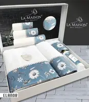 Подарочный набор полотенец La Maison c ароматом Elanor (3 шт)
