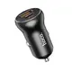 Адаптер автомобильный HOCO Smooth road car charger NZ5 |1USB/1Type-C, 30W/3A, PD/QC|