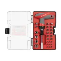 Викрутка Т-подібна з храповим механізмом і комплектом насадок 29 од. INTERTOOL VT-3330