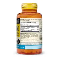 Вітаміни та мінерали Mason Natural Calcium 600 mg Plus Vitamin D3, 200 таблеток