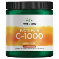 Витамины и минералы Swanson 100% Pure Vitamin C Powder, 454 грамм