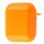 Чехол для AirPods силиконовый ярко-оранжевый