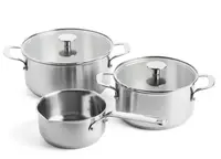 Набор посуды KitchenAid СС005088-001 5 предметов серебристый