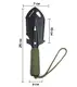 Туристическая лопата 10 в 1 Camping Shovel CS01 + чехол