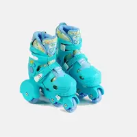 Роликові ковзани із захистом "Best Roller". Розмір 26-29, світяться PU колеса. Blue (141099)