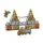 Конструктор магнитный Magic Magnetic Blocks,100 деталей, платформы с колесами, инструкция. Multicolor (156199)