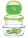 Контейнер для хранения пищевых продуктов 920 мл Pure Box Active Green Luminarc N0928