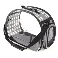 Сумка переноска для кошек и собак 34x20x20 см (S) CosmoPet CP-21 Gray