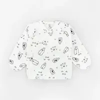 Комплект з чепчиком для новонароджених Milk з футеру