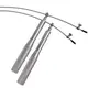 Скакалка скоростная алюминиевая Power Play 4207, 3 м - Silver