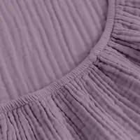Простирадло на резинці в дитяче ліжечко 60х120 муслін LAVANDER